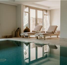 11 bedroom seafront villa with infinity pool near Budvar, sleeps 22